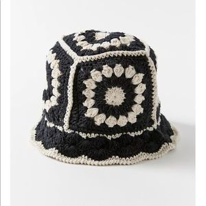 Urban Outfitters Crochet Bucket Hat
